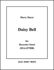 Daisy Bell (Recorder Octet) P.O.D. cover Thumbnail